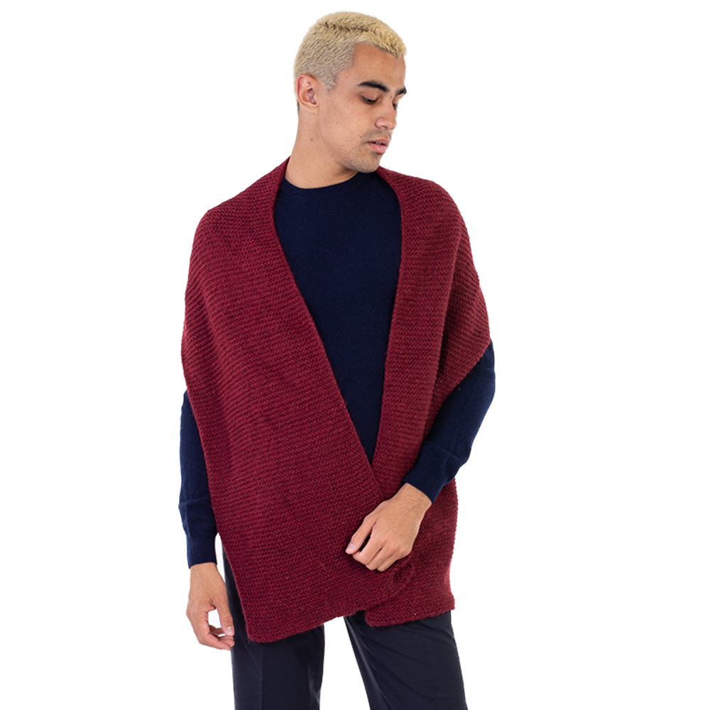 Inverni Scarf Men Bordo